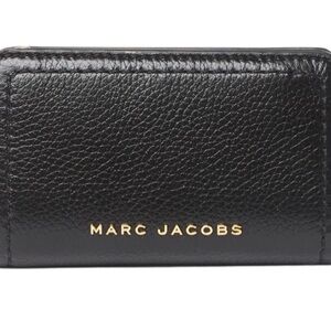 Marc Jacobs Black Leather Card Holder